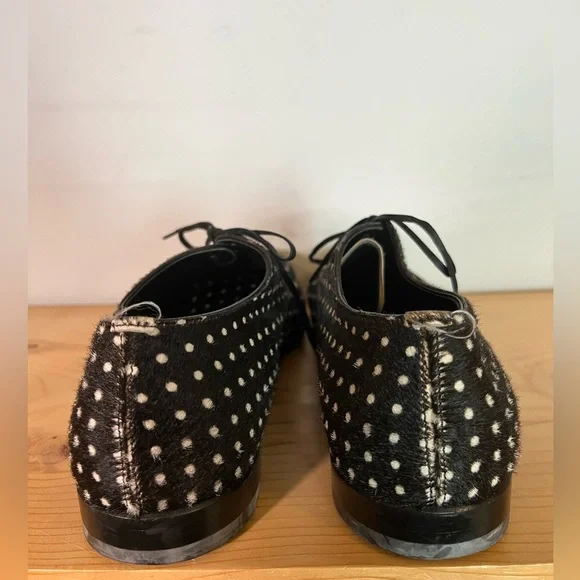 Vintage Alexander McQueen Calf Hair Lace Ups - Picture 4 of 7